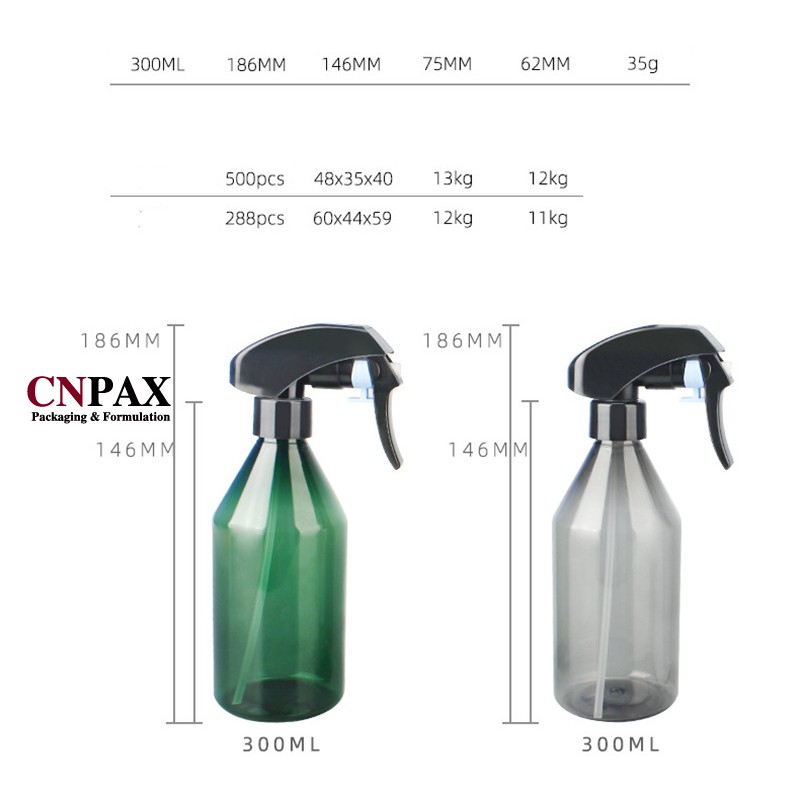 Cosmo Veral PET plastic bottles