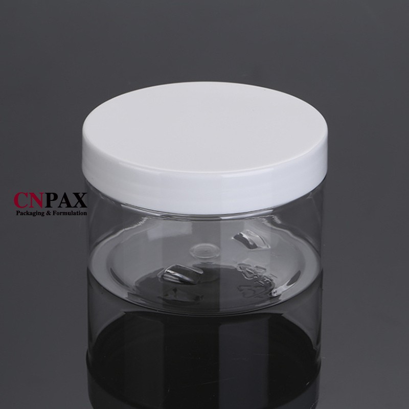 Durable PET plastic jar