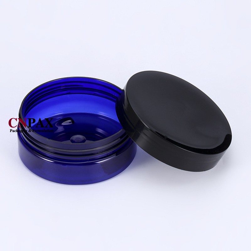 wide mouth plastic packaging storage container