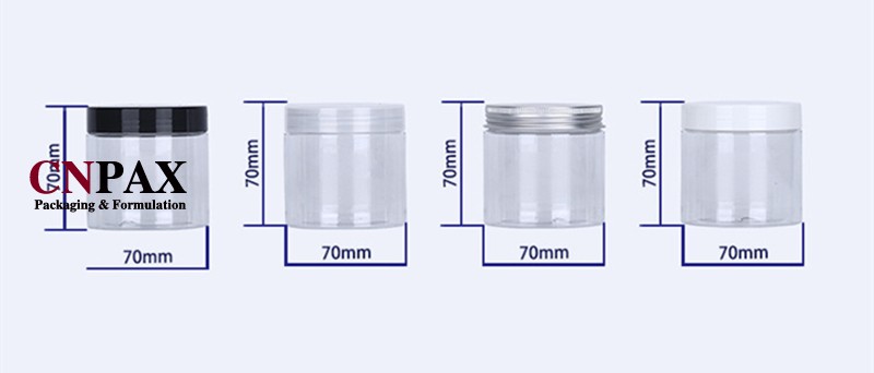 wide mouth plastic jar container