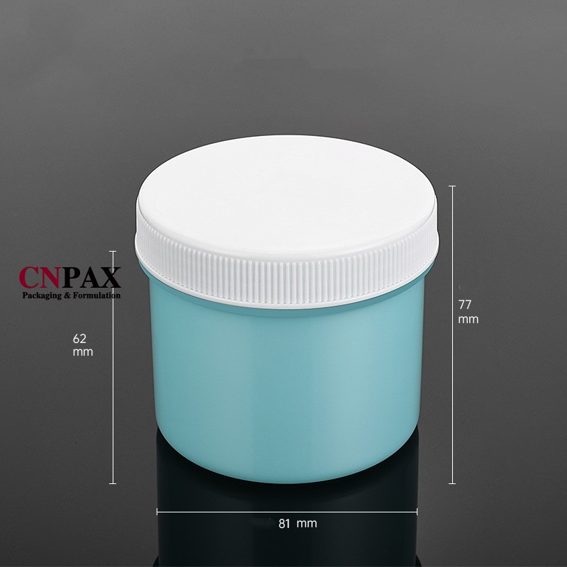 250 g 8 oz plastic jar