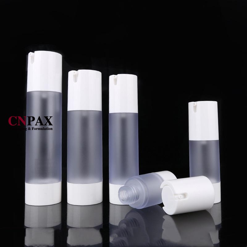 50ml airless pump bottles serum bottles