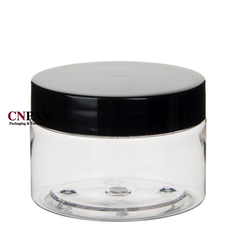 75 ml 58 mm neck plastic jar storage jar