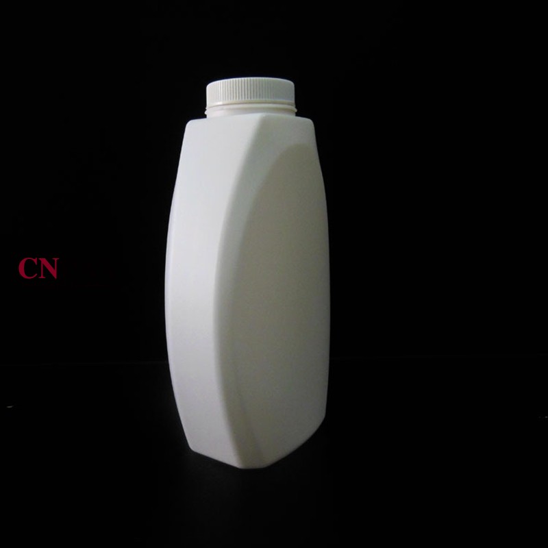 400g 13oz oval plastic powder bottles