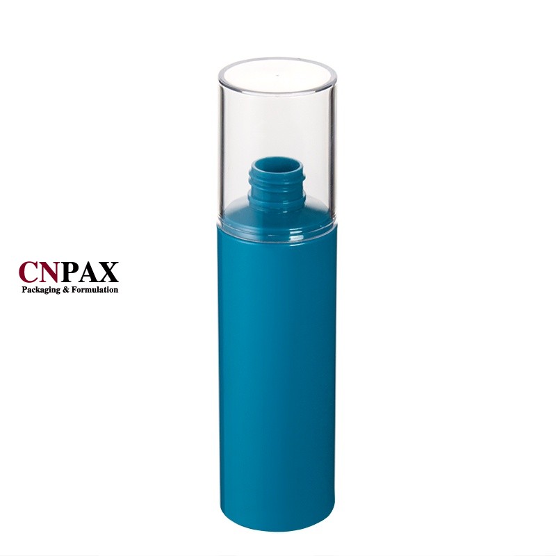 120ml 4oz cylinder round flush cap plastic bottles