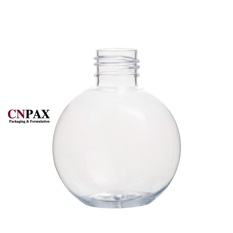 135ml 4.5oz ball shaped plastic bottles